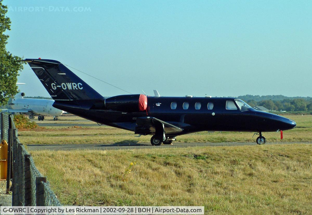G-OWRC, 1997 Cessna 525 CitationJet CJ1 C/N 525-0177, Cessna 525 Citation