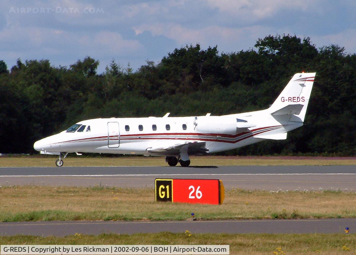 G-REDS, 2001 Cessna 560XL Citation Excel C/N 560-5167, Cessna 560XL