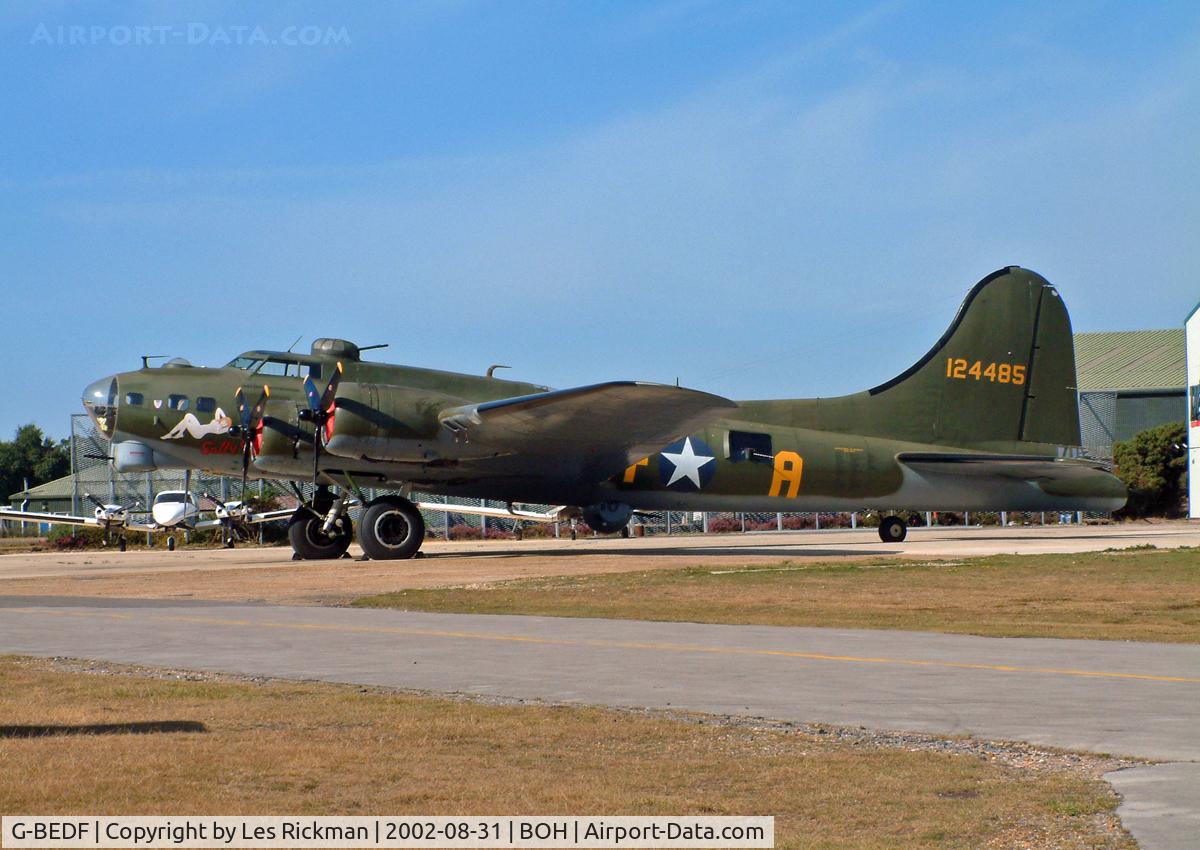 G-BEDF, 1944 Boeing B-17G Flying Fortress C/N 8693, Boeing B-17G-105-VE (124485)