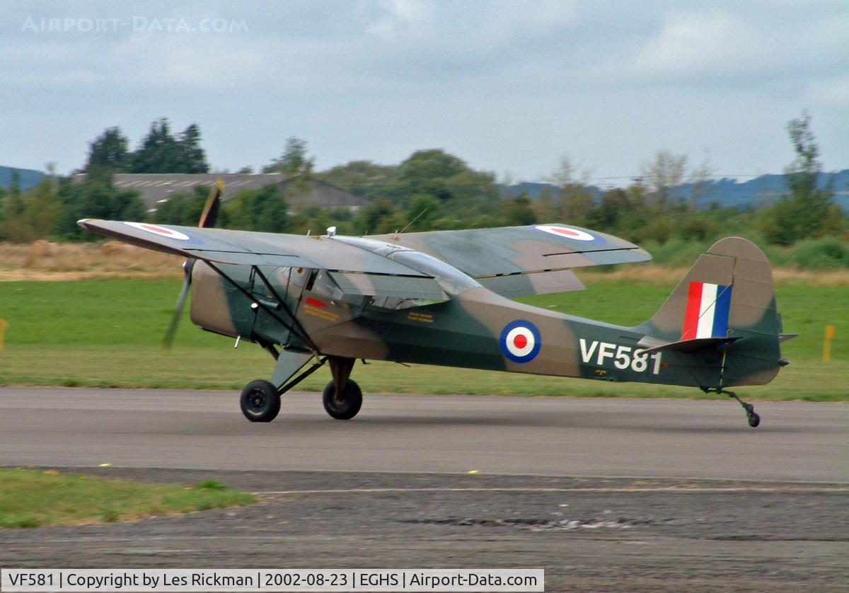 VF581, 1946 Beagle A-61 Terrier 1 C/N 2539, A.61 Terrier 1