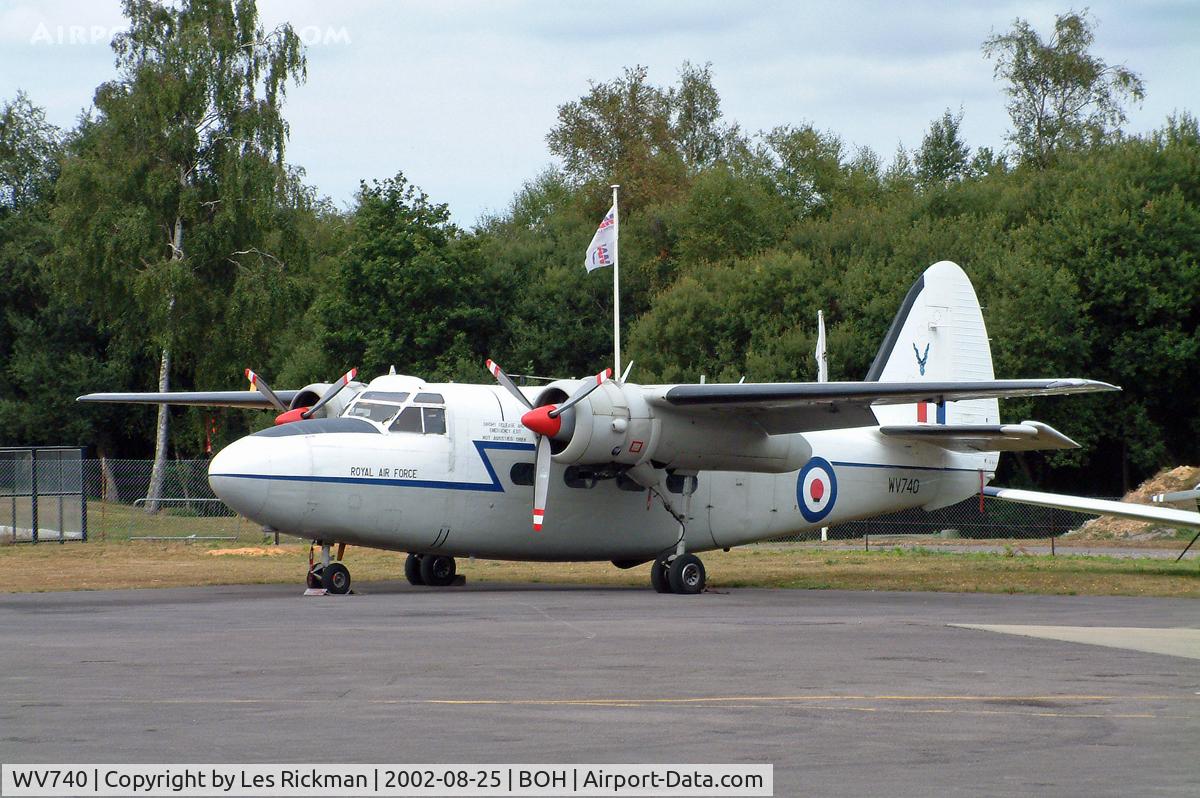 WV740, 1955 Hunting Percival P-66 Pembroke C1 C/N PAC/66/027, P.66 Pembroke C-1
