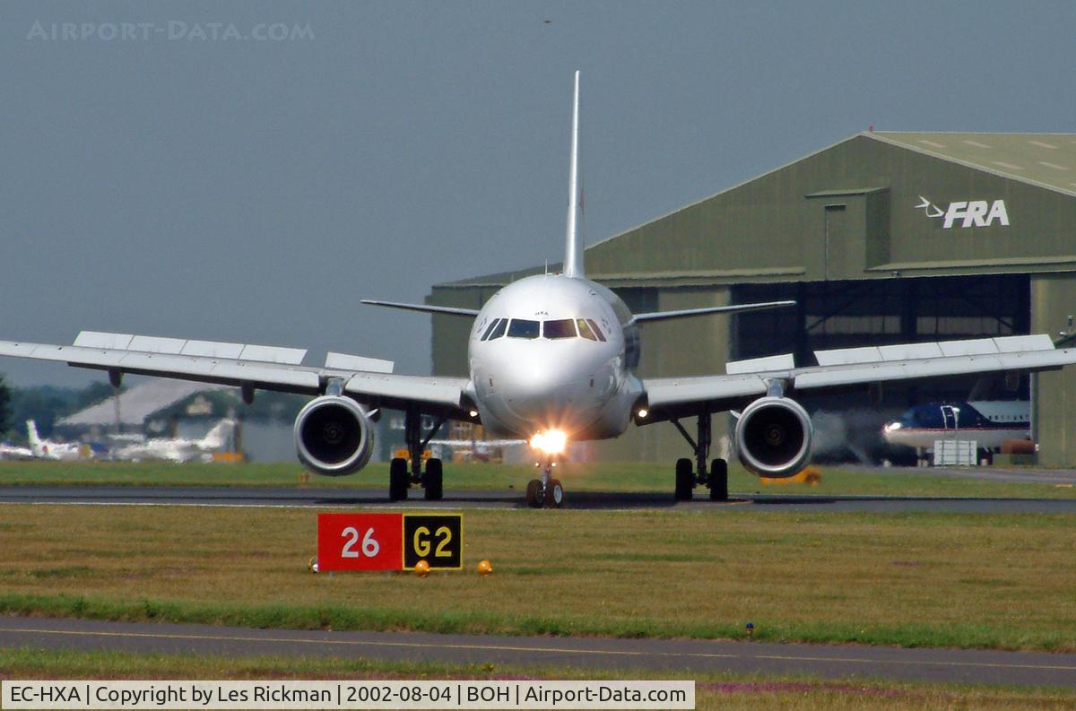 EC-HXA, 2001 Airbus A320-232 C/N 1497, Airbus A320 232