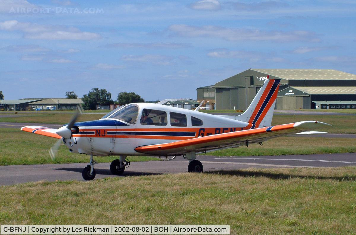 G-BFNJ, 1977 Piper PA-28-161 Cherokee Warrior II C/N 28-7816281, PA-28-161 Warrior 11