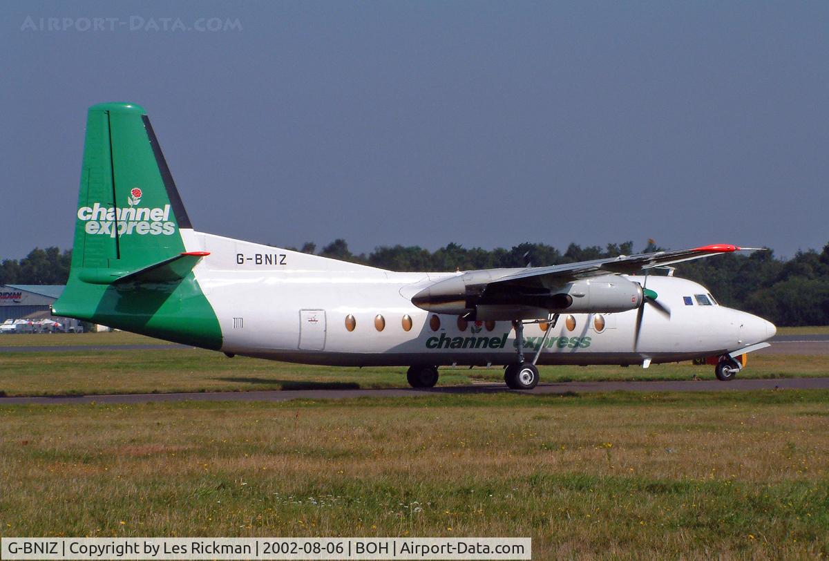 G-BNIZ, 1969 Fokker F.27-600 Friendship C/N 10405, F27 Friendship Mk 600