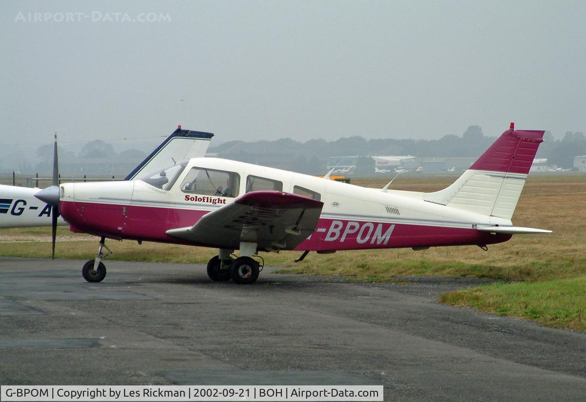 G-BPOM, 1984 Piper PA-28-161 Cherokee Warrior II C/N 28-8416118, PA-28-161 Warrior 11