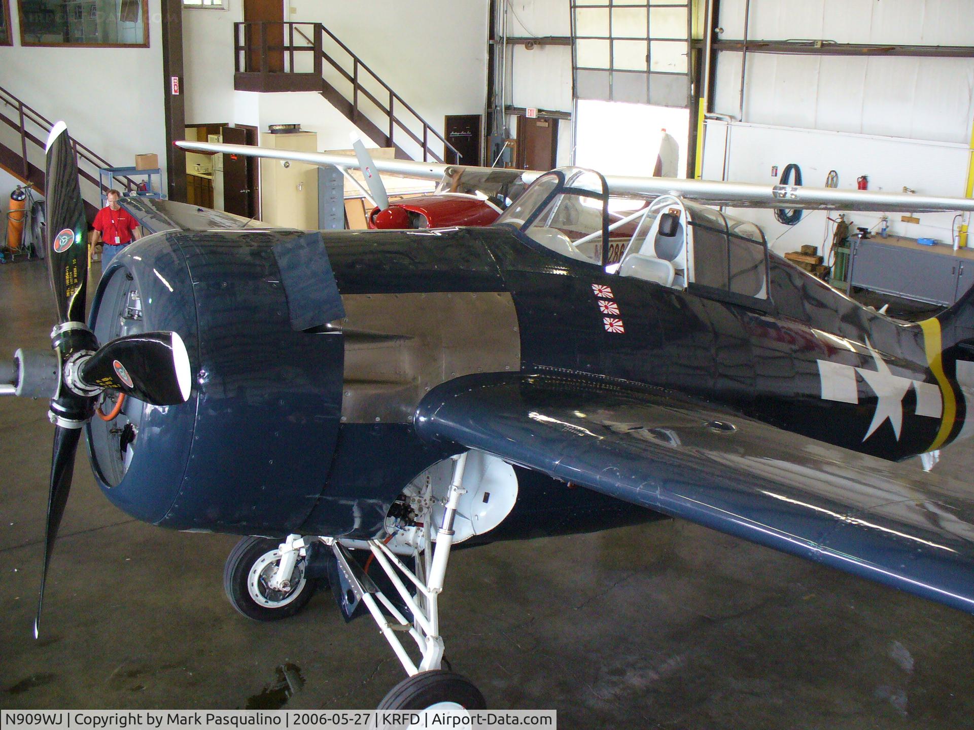 N909WJ, 1944 General Motors (Grumman) FM-2 Wildcat C/N 16203, FM-2
