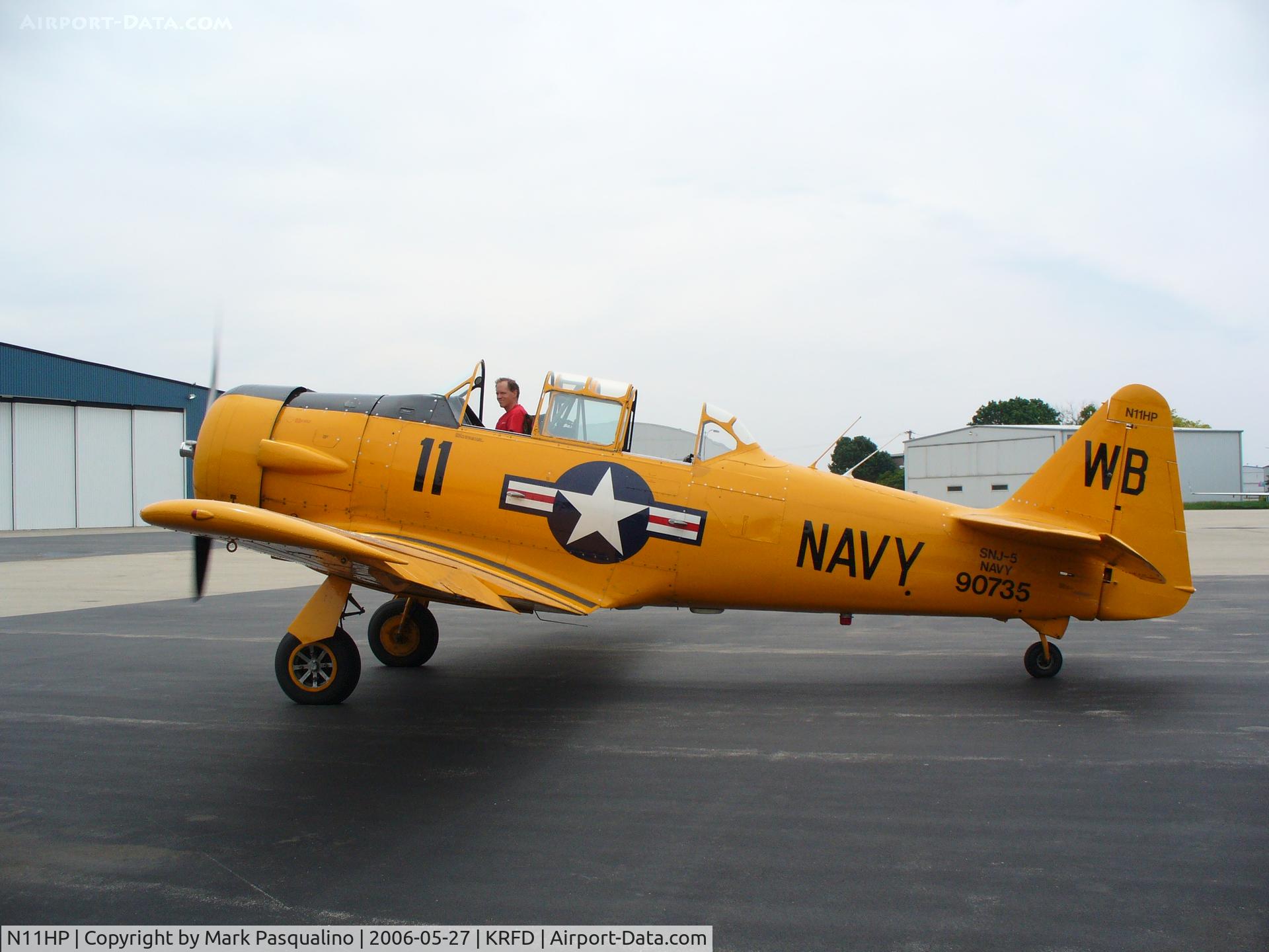 N11HP, 1943 North American SNJ-5 Texan Texan C/N 90735, North American SNJ-5