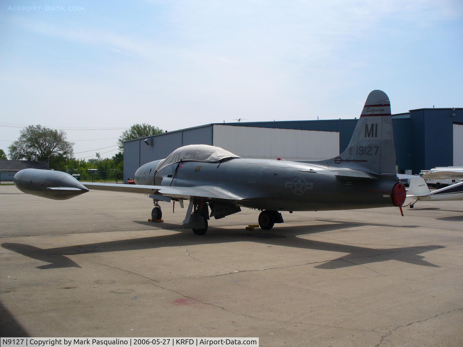 N9127, 1951 Lockheed T-33A C/N 51-9127, Lockheed T-33A