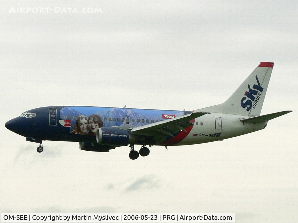 OM-SEE, 1992 Boeing 737-53C C/N 24827, Boeing 737-53C