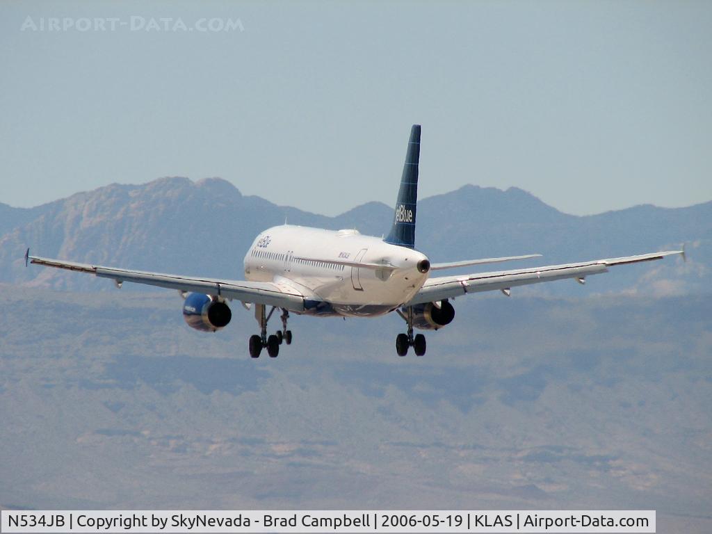 N534JB, 2002 Airbus A320-232 C/N 1705, jetBlue Airways - 'Bada Bing Bada Blue' / 2002 Airbus Industrie A320-232