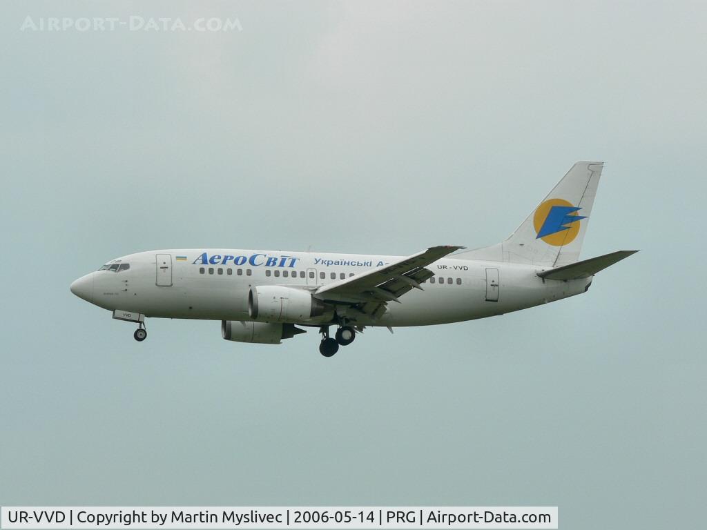 UR-VVD, 1991 Boeing 737-529 C/N 25419, Boeing 737-529