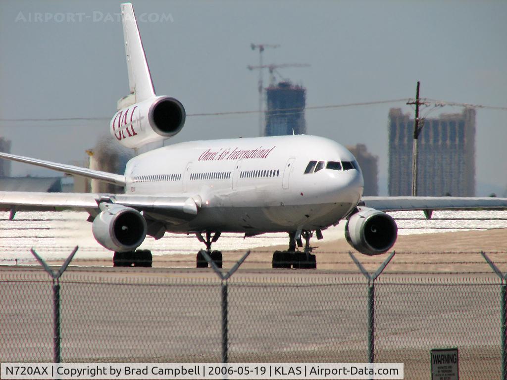 N720AX, 1980 McDonnell Douglas DC10-30 C/N 48252, Omni Air International / Mcdonnell-douglas DC-10-30 / Taxi to RWY 25R