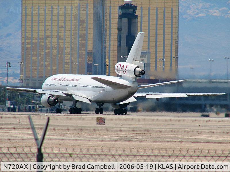 N720AX, 1980 McDonnell Douglas DC10-30 C/N 48252, Omni Air International / Mcdonnell-douglas DC-10-30 / Departing RWY 25R