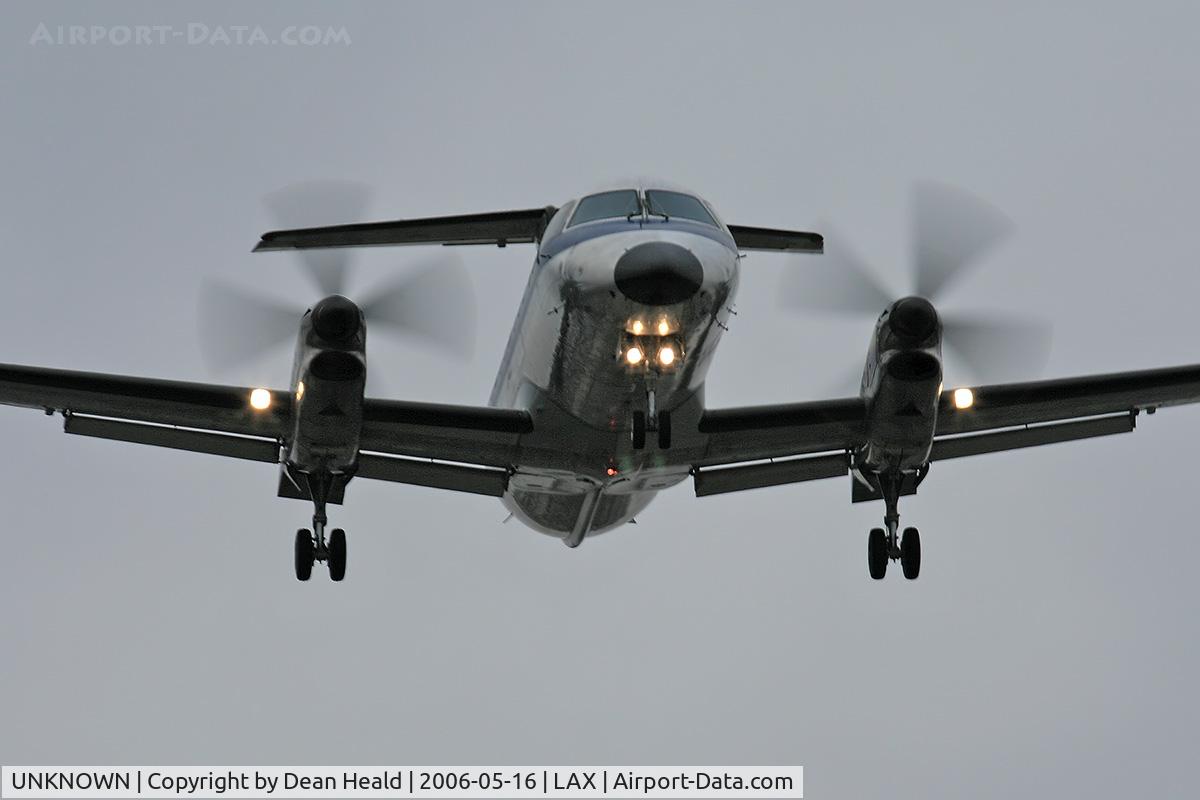UNKNOWN, , Skywest Airlines EMB-120 Brasilia on final approach to LAX RWY 24R.