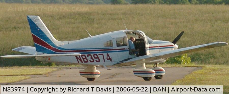 N83974, 1981 Piper PA-28-181 C/N 28-8190254, 1981 Piper PA-28-181 just rolled out of the hanger in Danville Va.