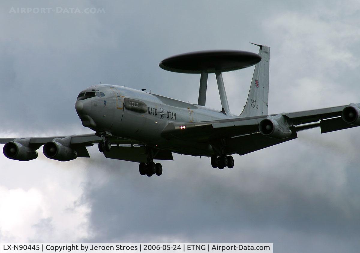 LX-N90445, 1982 Boeing E-3A Sentry C/N 22840, Awacs airbase at geilenkirchen