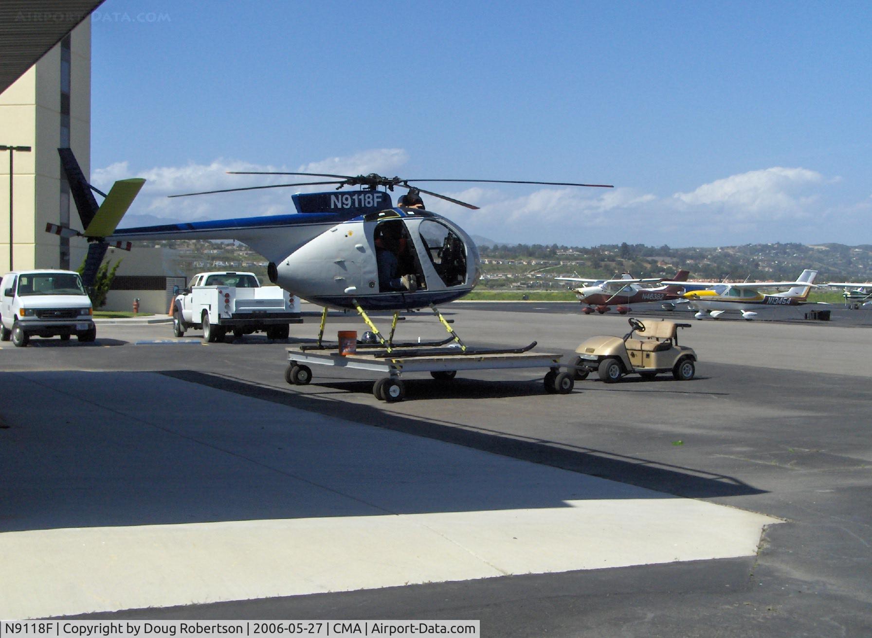 N9118F, 1972 Hughes 369HS C/N 720397S, 1972 Hughes 369HS, Allison 250 Ser. turboshaft, 400 shp, wash helo