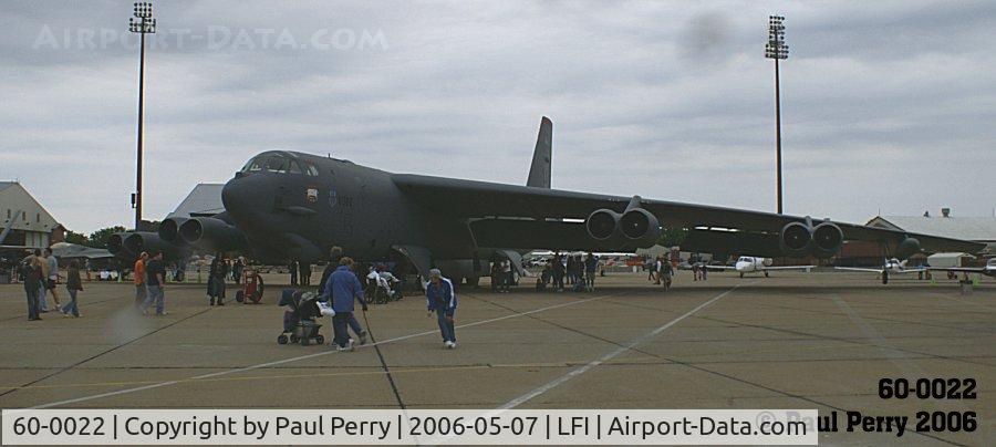 60-0022, 1960 Boeing B-52H Stratofortress C/N 464387, Here comes the rain, but hard to say no to the BUFF