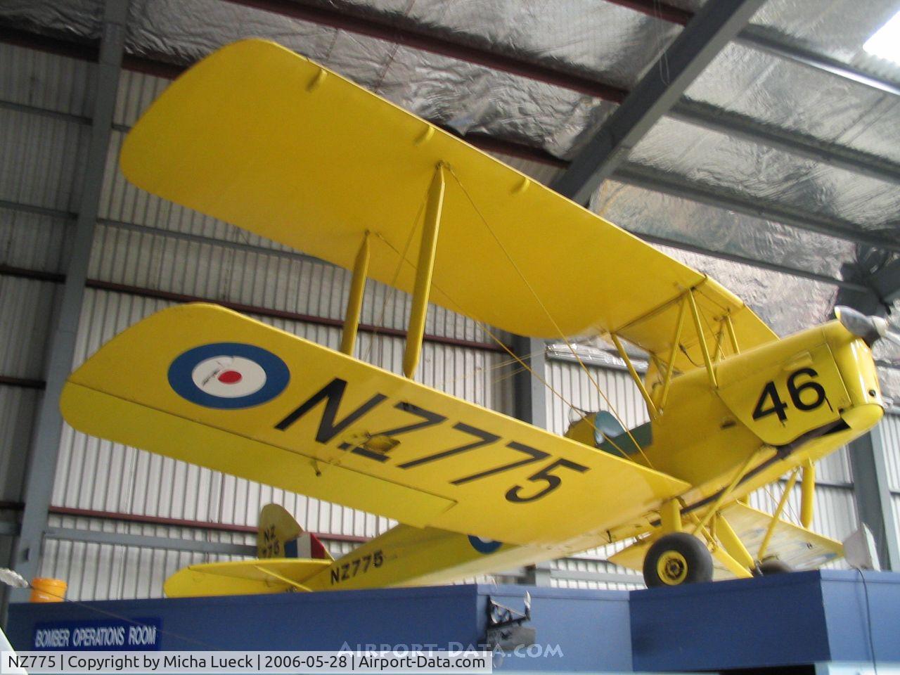 NZ775, 1940 De Havilland DH-82A Tiger Moth II C/N 83202, 1940 Tiger Moth II, preserved at the Museum of Transport and Technology (MOTAT) in Auckland, New Zealand