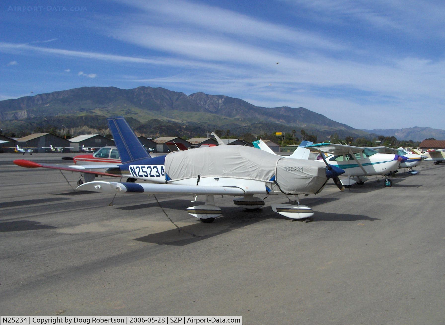 N25234, Socata TB-10 Tobago C/N 978, 1990 SOCATA TB10 TOBAGO, Lycoming O&VO-360-A1AD 180 Hp, tiedown cover