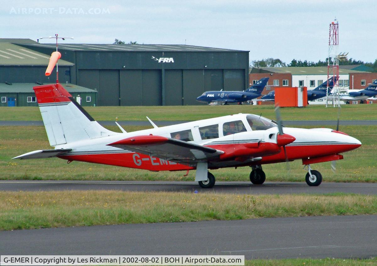 G-EMER, 1973 Piper PA-34-200 Seneca C/N 34-7350002, PA-34-200 Seneca II