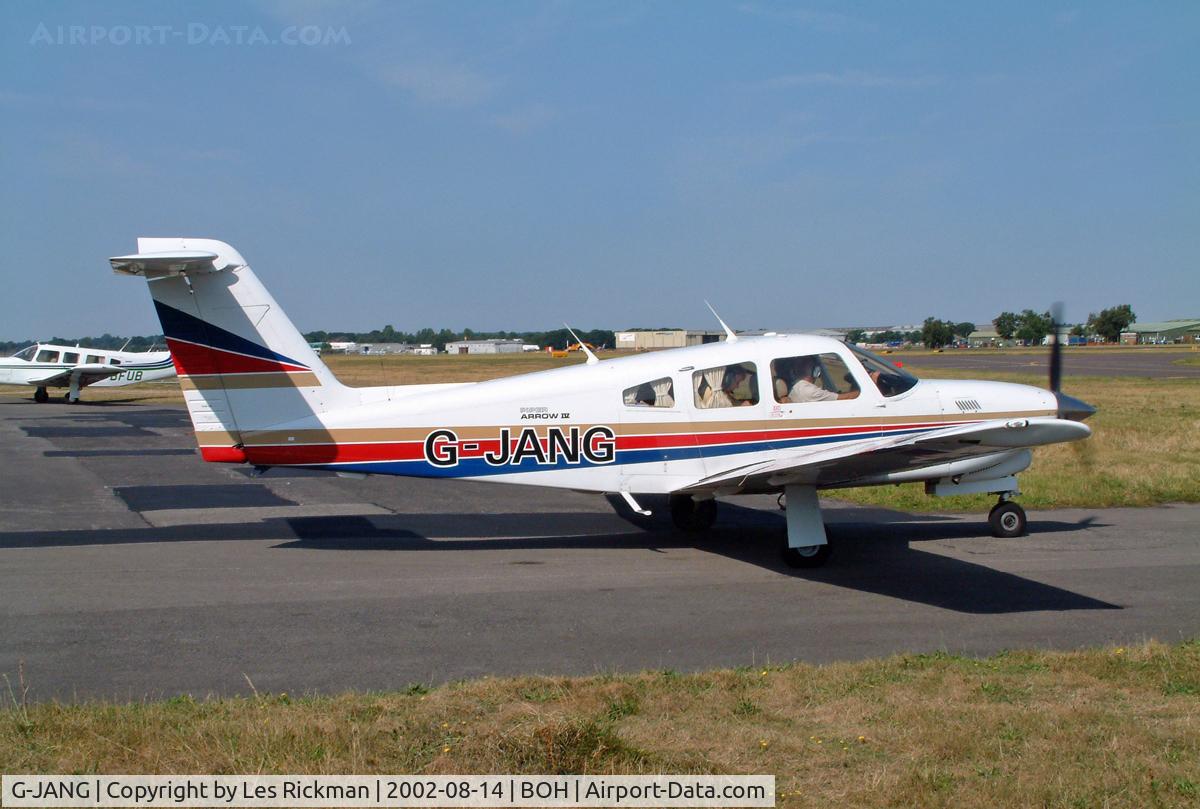 G-JANG, 1985 Piper PA-28RT-201T Turbo Arrow IV Arrow IV C/N 28R-8531002, Piper PA-28RT-201T