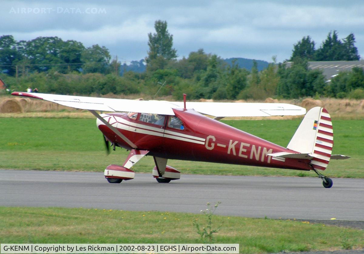 G-KENM, 1946 Luscombe 8E Silvaire C/N 2908, Luscombe 8EF Silvaire