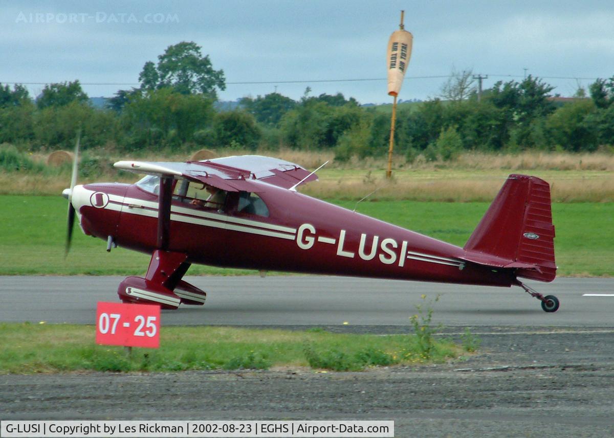 G-LUSI, 1951 Luscombe 8F Silvaire C/N 6770, Luscombe 8F Silvaire