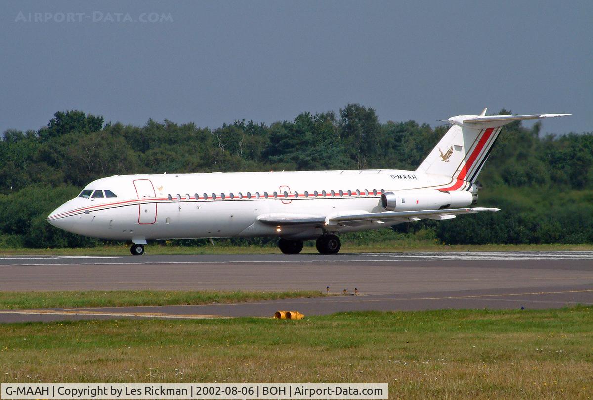 G-MAAH, 1978 BAC 111-488GH One-Eleven C/N BAC.259, BAC 1-11 488GH