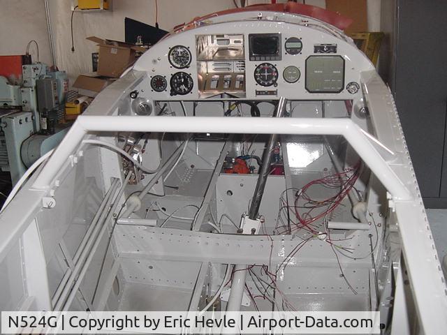N524G, 2004 Harmon Rocket II C/N 26, Before flying