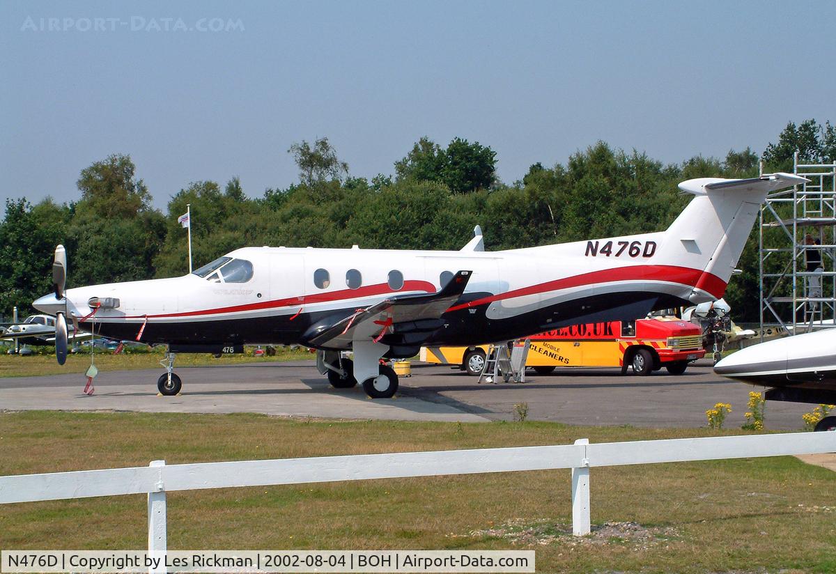 N476D, 2002 Pilatus PC-12/45 C/N 476, Pilatus PC-12/45