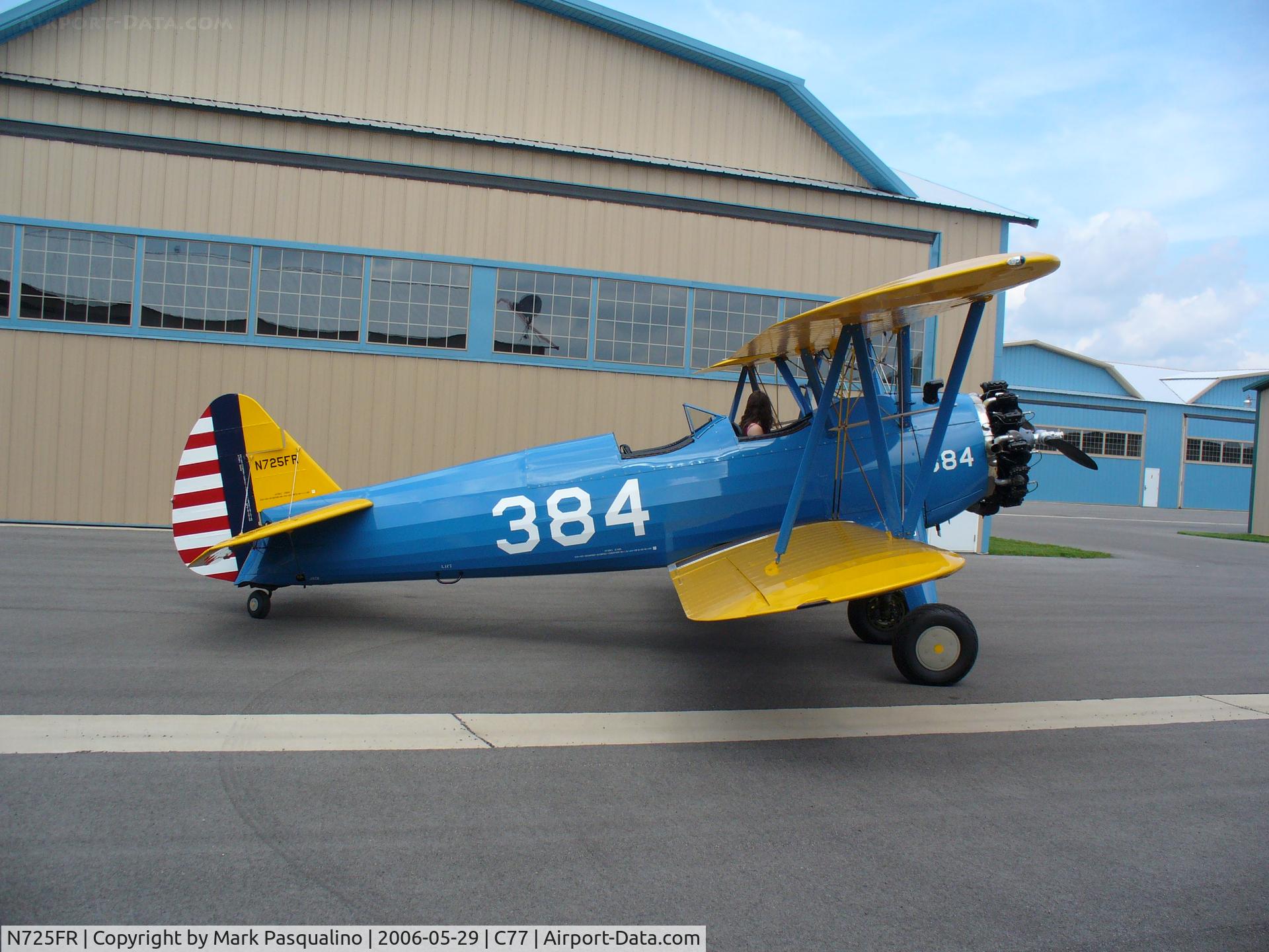 N725FR, 1940 Boeing A75 C/N 75-384, Stearman