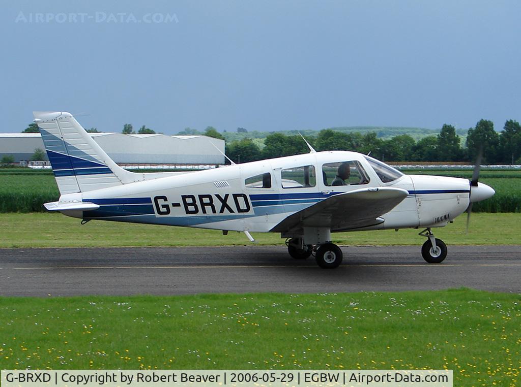 G-BRXD, 1982 Piper PA-28-181 Cherokee Archer II C/N 28-8290126, Piper PA 28-181 Archer II