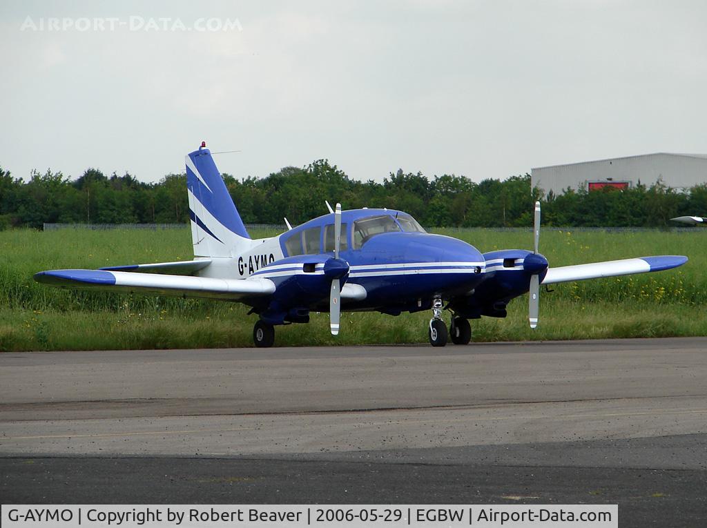 G-AYMO, 1965 Piper PA-23-250 Aztec C/N 27-2995, Piper PA 23-250 Aztec