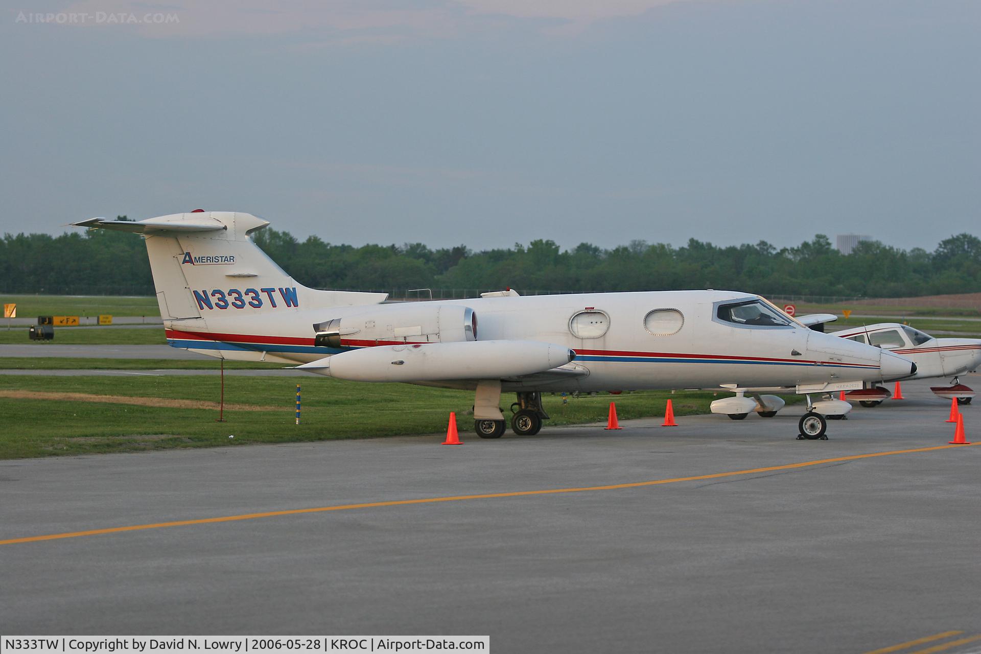 N333TW, 1968 Learjet 24 C/N 168, N333TW at KROC.