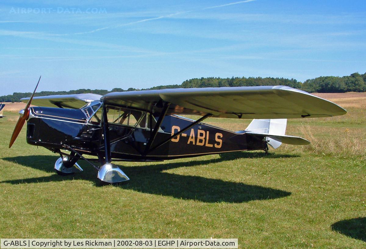 G-ABLS, 1931 De Havilland DH.80A Puss Moth C/N 2164, D.H.80A Puss Moth