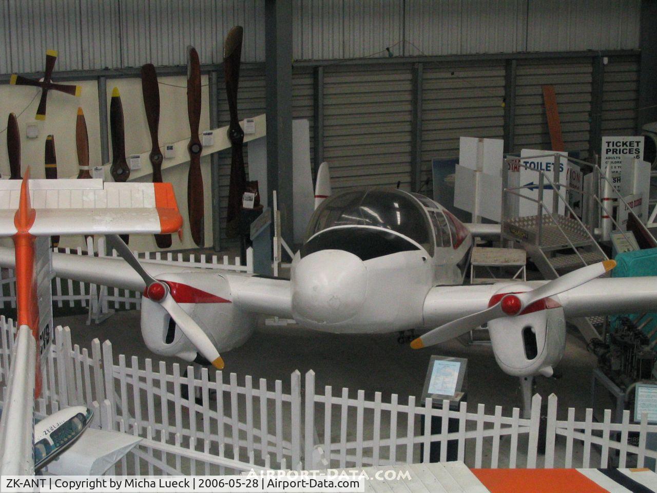 ZK-ANT, 1947 Miles M-65 Gemini 1A C/N 6322, Mile Gemini 1A M.65, built 1947. Preserved at the Museum of Transport and Technology (MOTAT) in Auckland, New Zealand