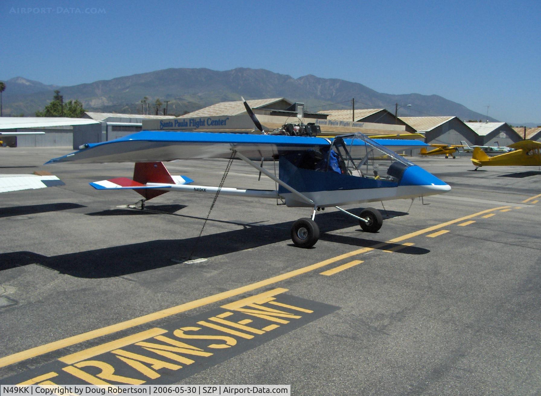 N49KK, 2002 Kolb Kolbra C/N KB01-3-00008, 2002 Williamson Kolb KOLBRA ultralight, experimental class