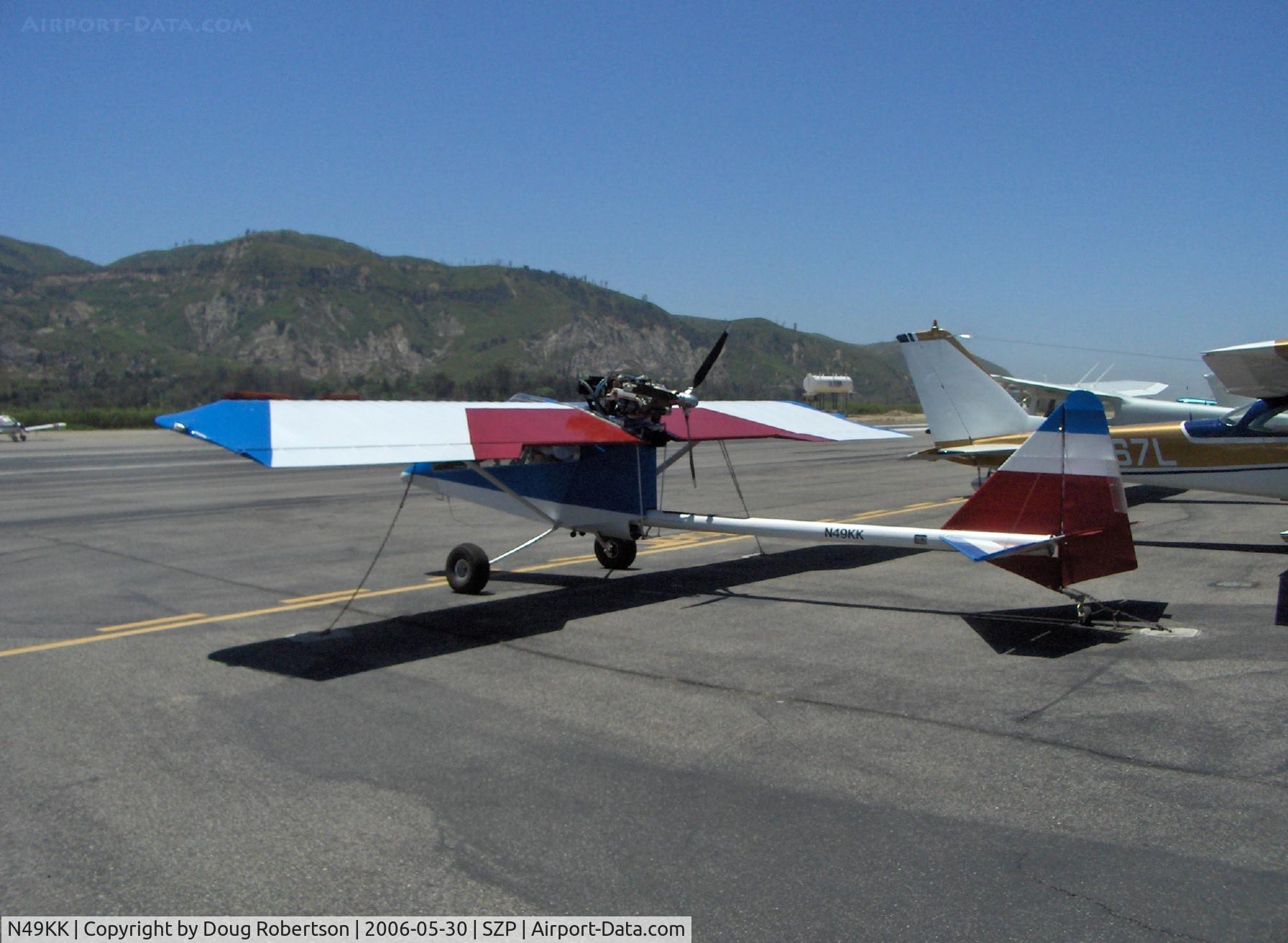 N49KK, 2002 Kolb Kolbra C/N KB01-3-00008, 2002 Williamson Kolb KOLBRA ultralight, experimental class