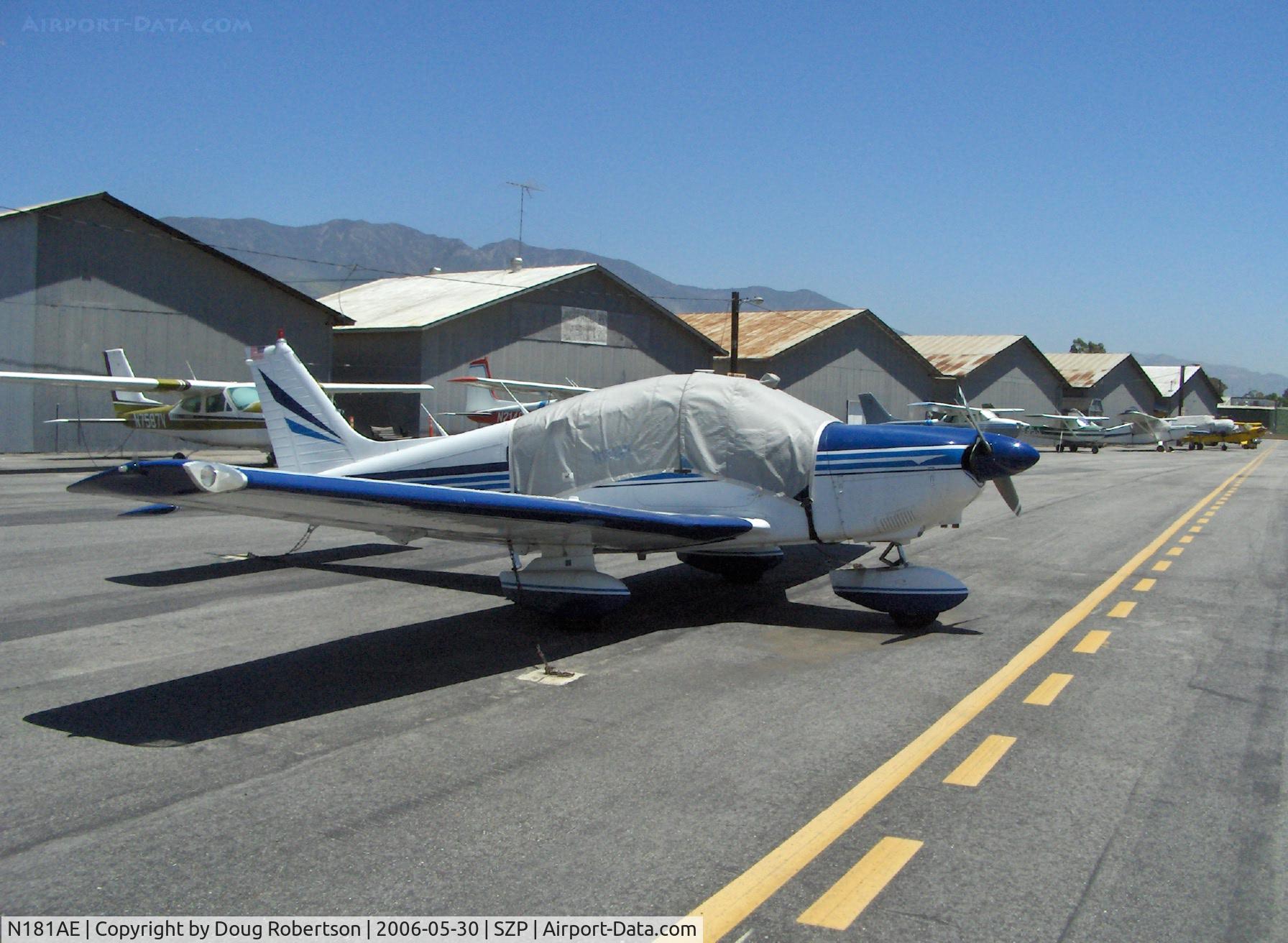 N181AE, 1977 Piper PA-28-181 C/N 28-7890235, 1977 Piper PA-28-181 ARCHER II, Lycoming O-360-A4M 180 Hp