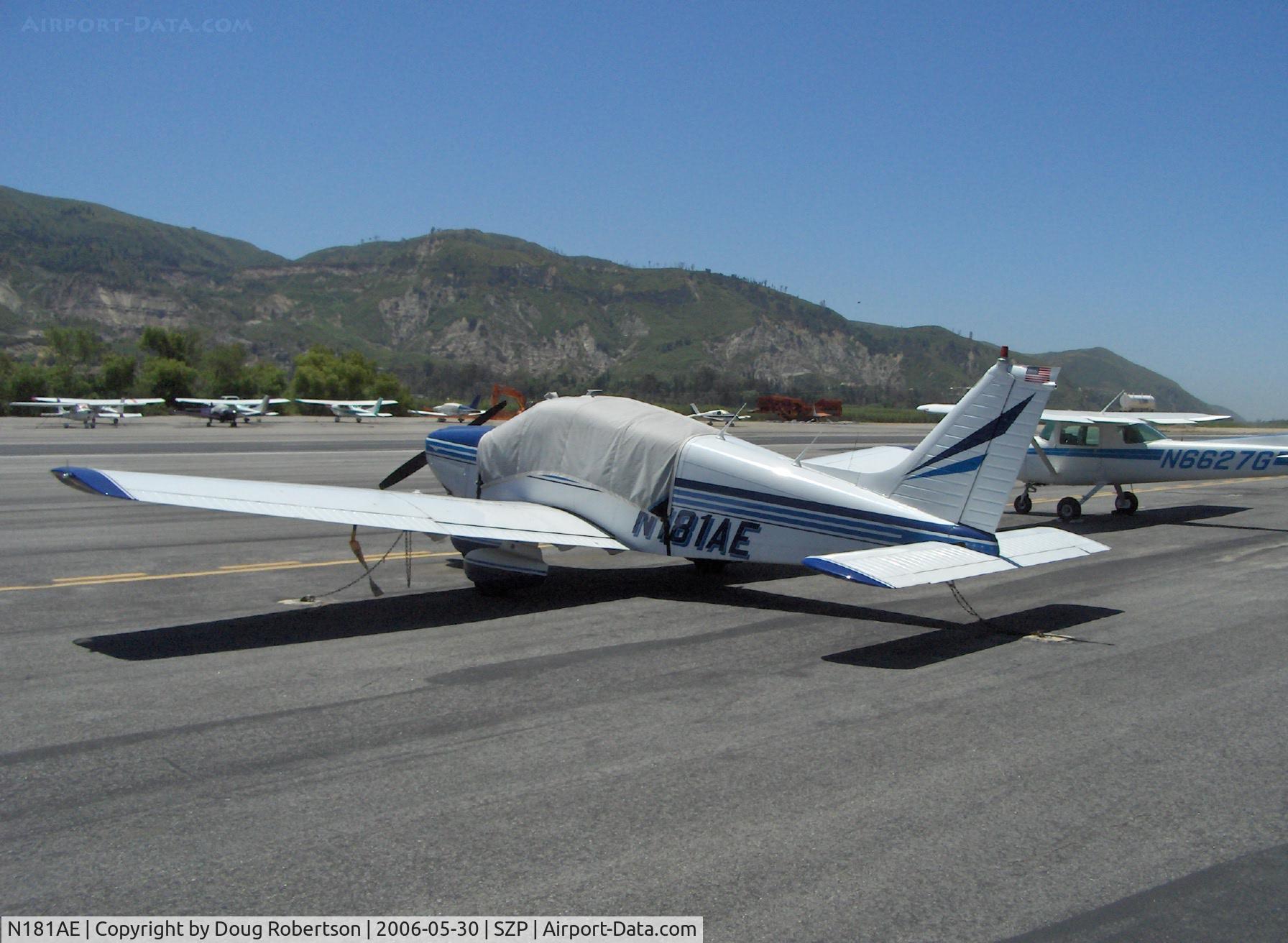 N181AE, 1977 Piper PA-28-181 C/N 28-7890235, 1977 Piper PA-28-181 ARCHER II, Lycoming O-360-A4M 180 Hp
