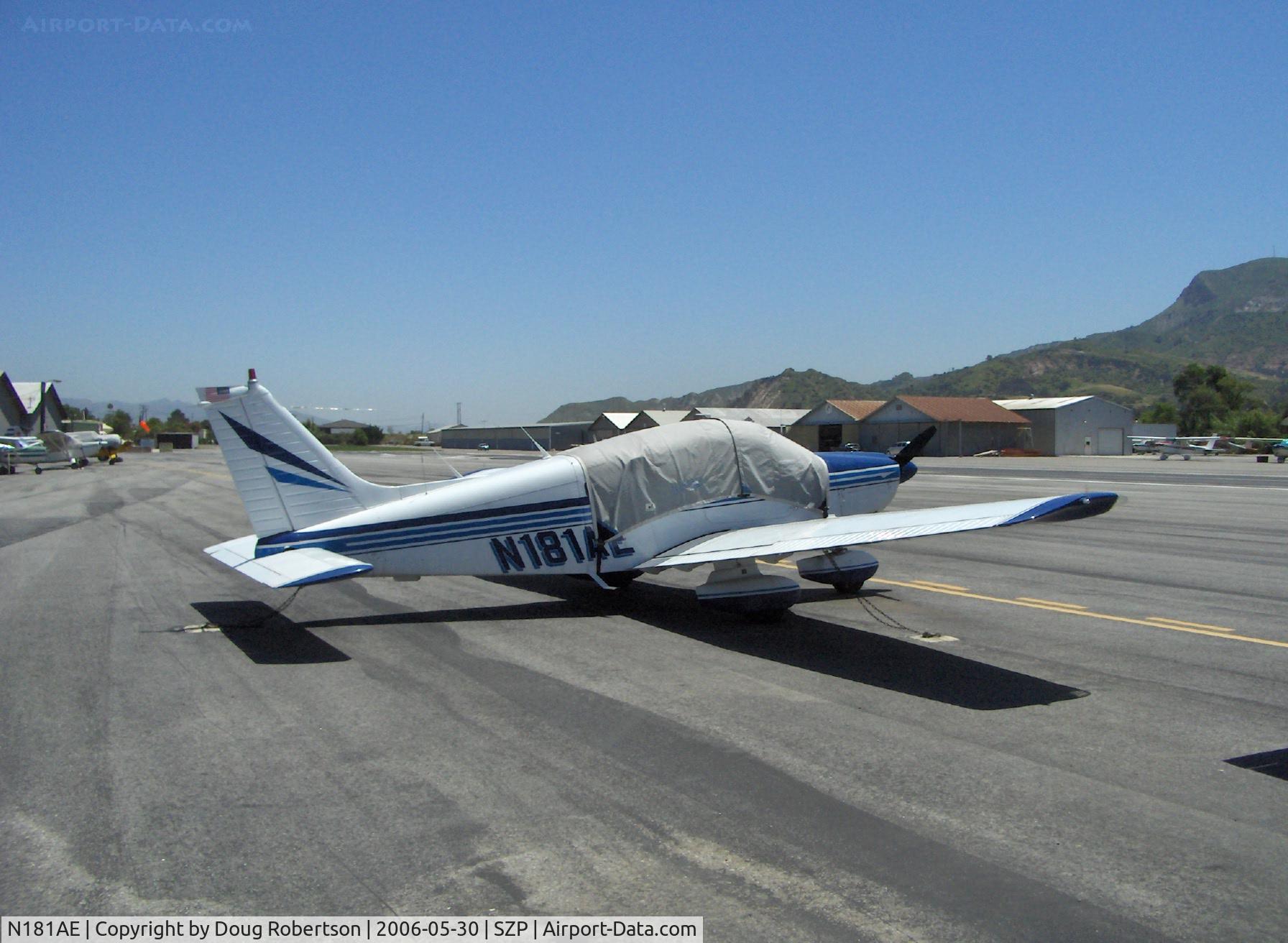 N181AE, 1977 Piper PA-28-181 C/N 28-7890235, 1977 Piper PA-28-181 ARCHER II, Lycoming O-360-A4M 180 Hp