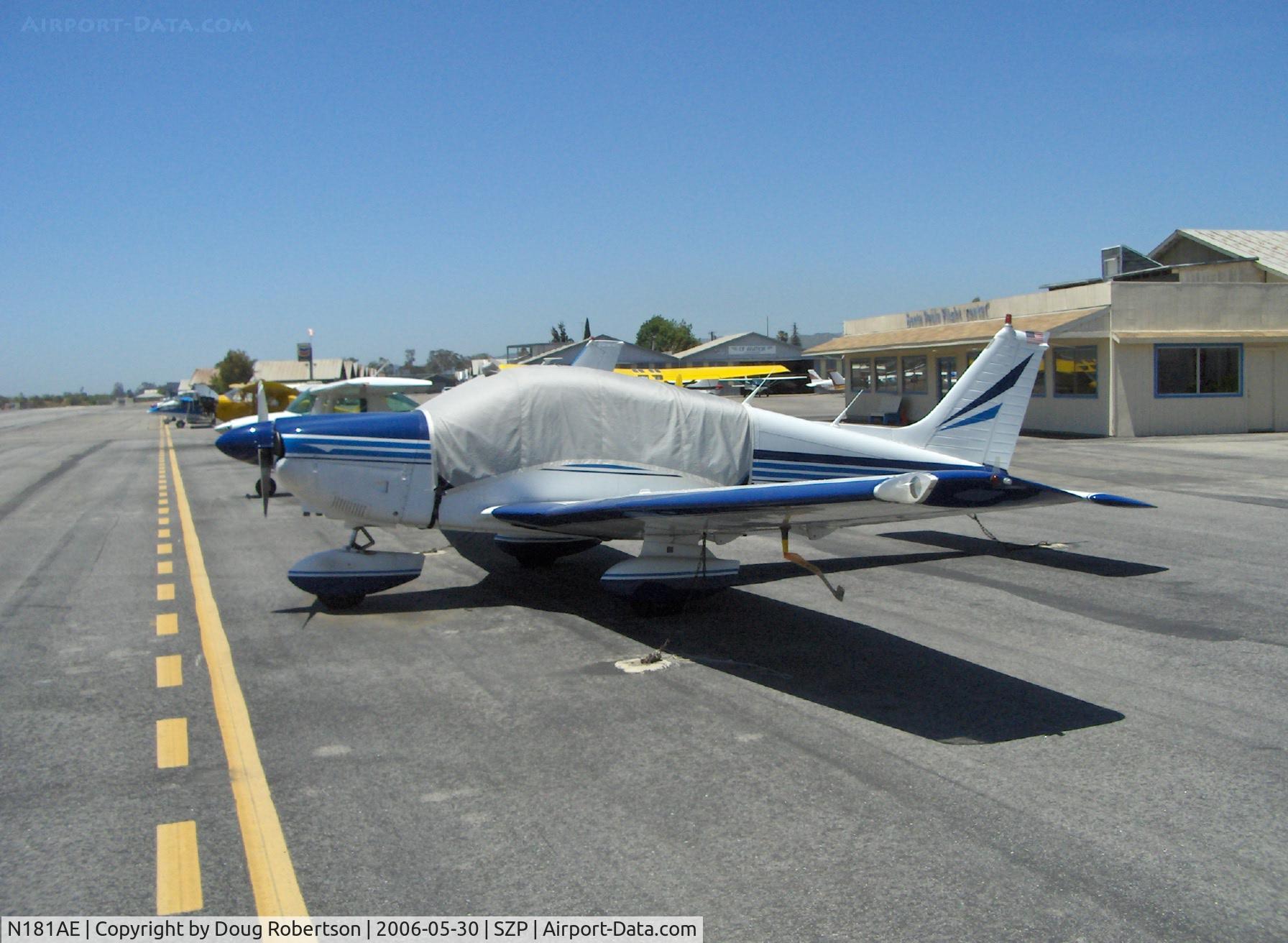N181AE, 1977 Piper PA-28-181 C/N 28-7890235, 1977 Piper PA-28-181 ARCHER II, Lycoming O-360-A4M 180 Hp