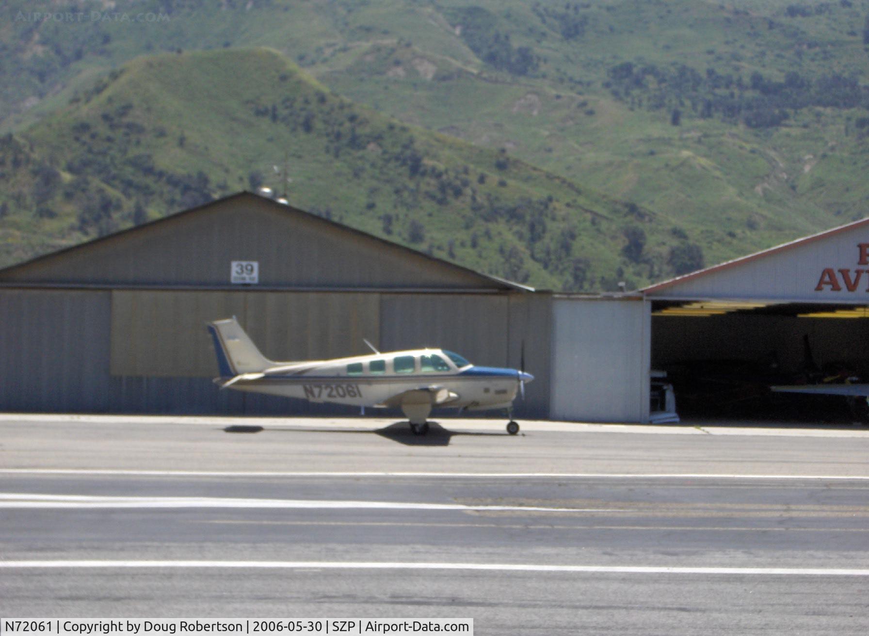 N72061, 1984 Beech B36TC Bonanza C/N EA-437, 1984 Beech B36TC TURBO BONANZA, Continental TSIO-520-UB 300 Hp