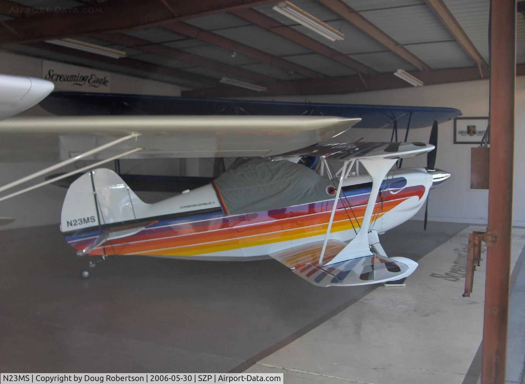 N23MS, 1985 Christen Eagle II C/N SHAY 0001, 1985 Shay Christen Eagle II, Lycoming O-360
