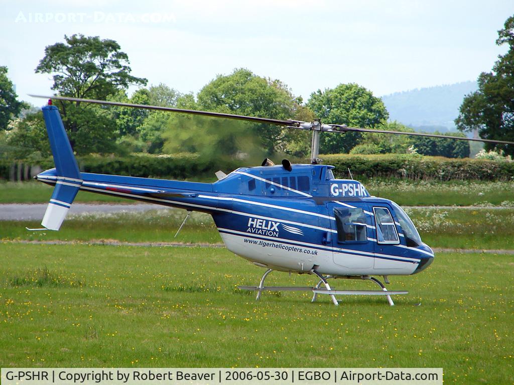 G-PSHR, 1985 Agusta AB-206B JetRanger II C/N 8690, Agusta Bell 206B Jet Ranger III