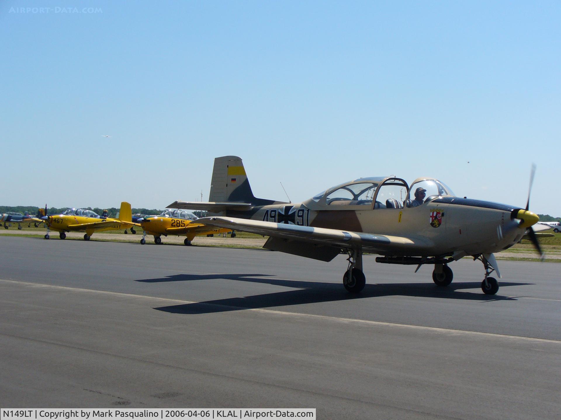 N149LT, 1958 Piaggio P-149D C/N 321, FW P.149D