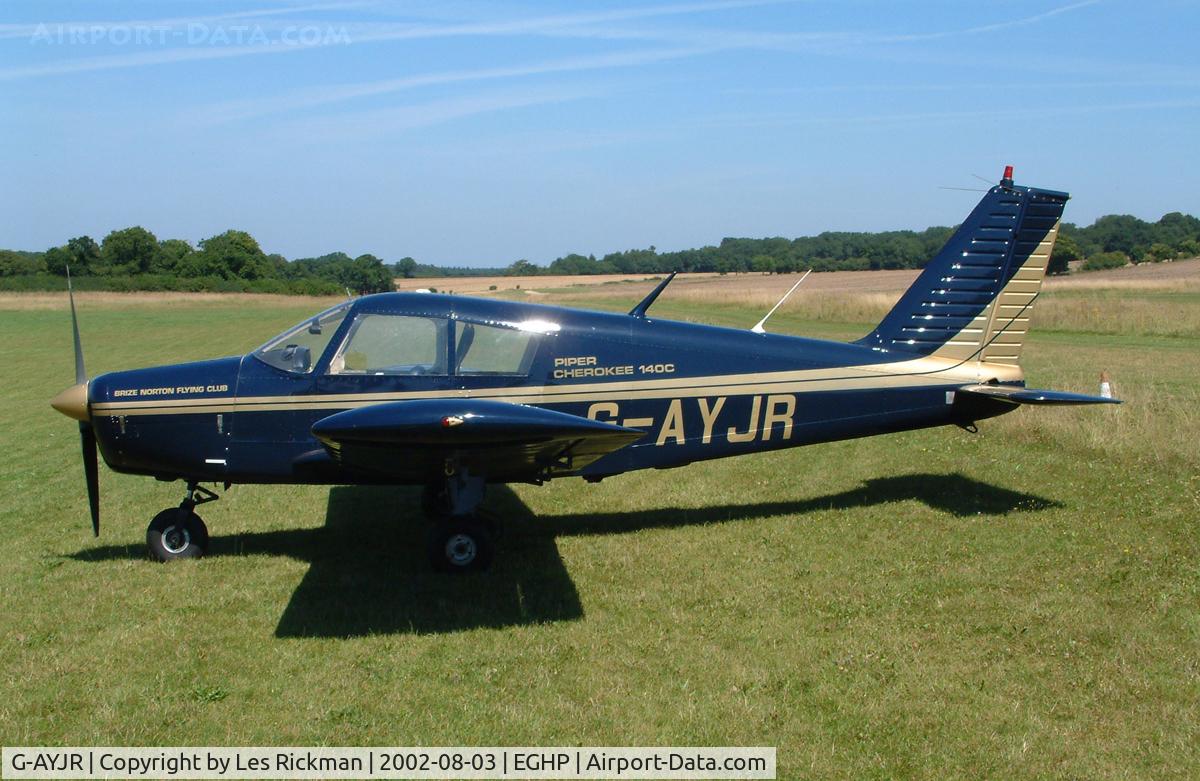 G-AYJR, 1970 Piper PA-28-140 Cherokee C/N 28-26694, PA-28 Cherokee 140C