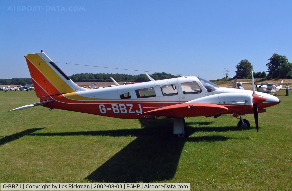 G-BBZJ, 1974 Piper PA-34-200 Seneca C/N 34-7450088, PA-34-200 Seneca II