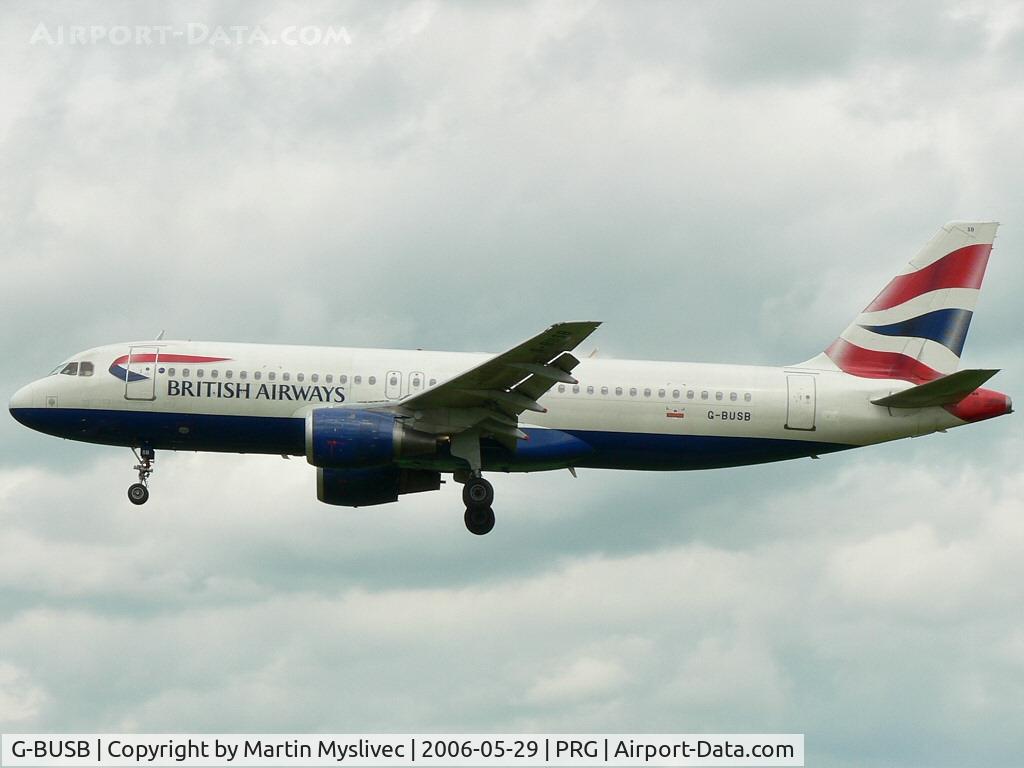 G-BUSB, 1987 Airbus A320-111 C/N 006, Airbus A320-111